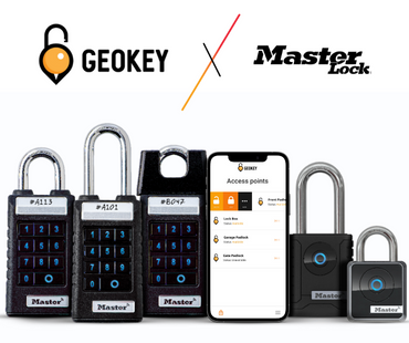 Geokey Announces Partnership with Master Lock